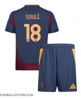 Günstige AS Roma Matias Soule #18 3rd trikot Kinder 2024-25 Kurzarm (+ Kurze Hosen)